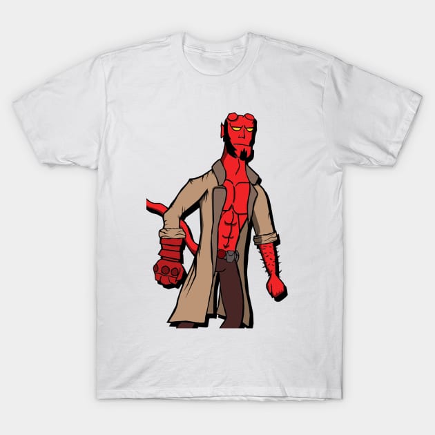 Hellboy T-Shirt by PaulCag
